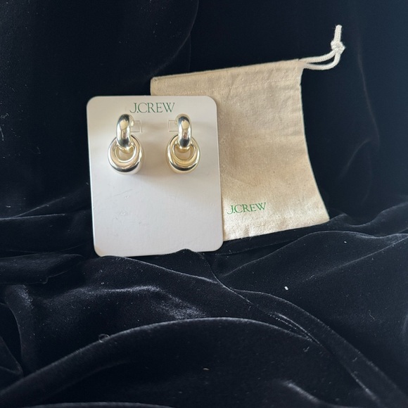 J. Crew Rounded Chainlink Earrings - Picture 2 of 4